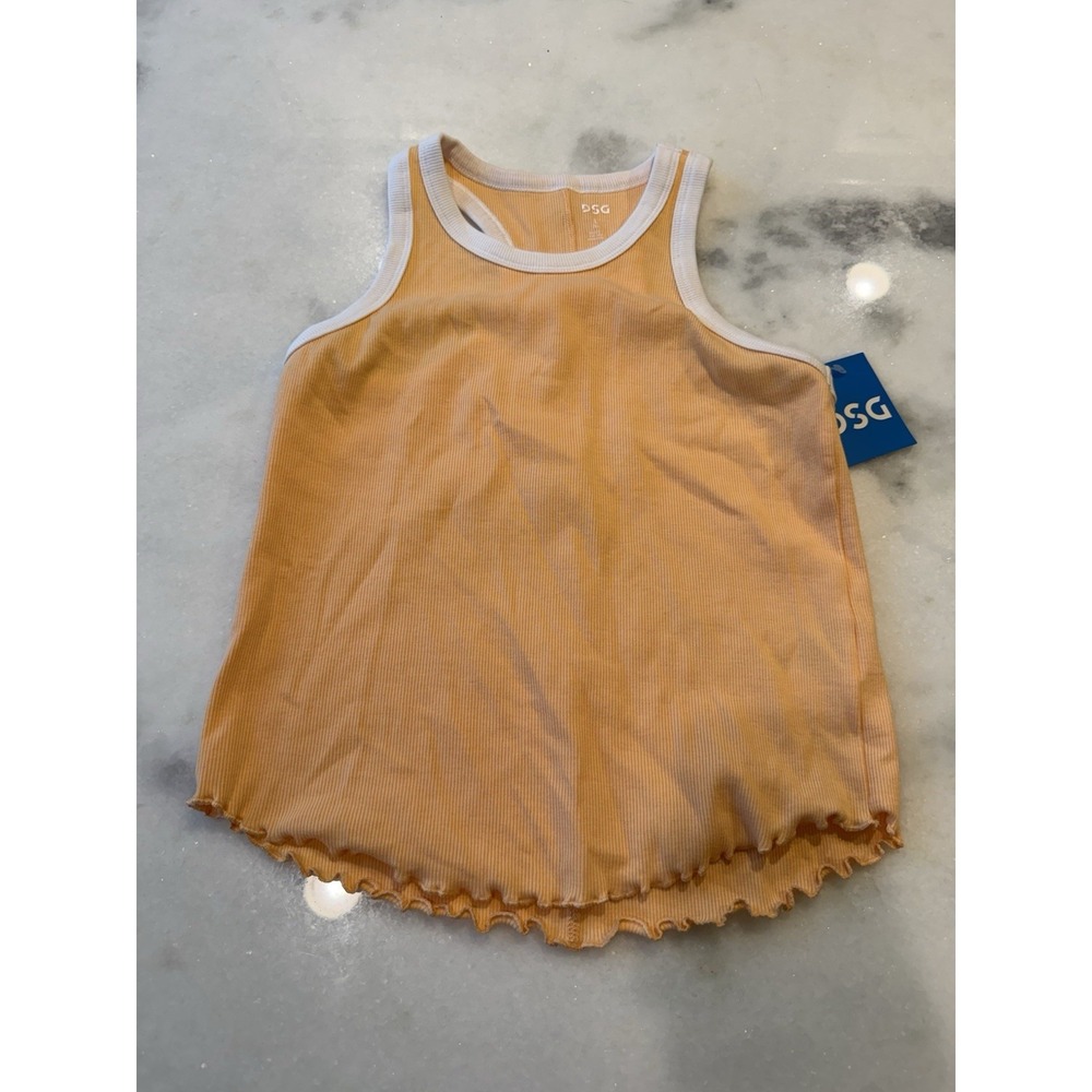 New DSG‎ Cotton Ribbed Tank Girls Size Large